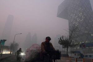 Beijing China Air Polution
