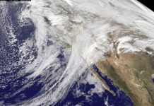 california jet stream as seen from space