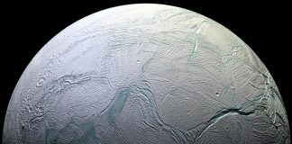enceladus from space