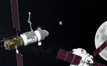 Lunar space stations like this could be in orbit around the moon